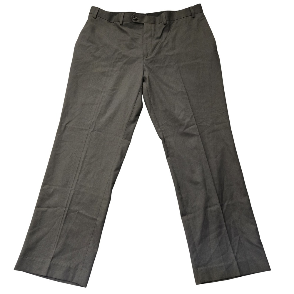 Ralph Lauren Dress Pants Mens 36x29 Brown Classic Fit Polyester Rayon Workwear